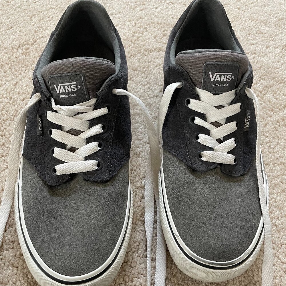 Vans Atwood, Suede, Grey Two-toned shoes